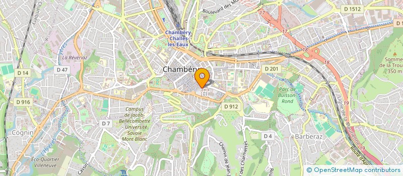 localisation de l'entreprise ALS PROMOTION à LA RAVOIRE