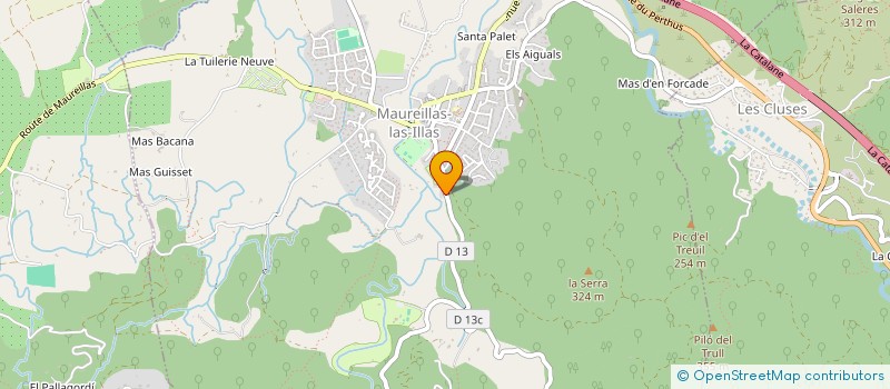 localisation de l'entreprise ALS QUINTASSOUS  MAUREILLAS-LAS-ILLAS