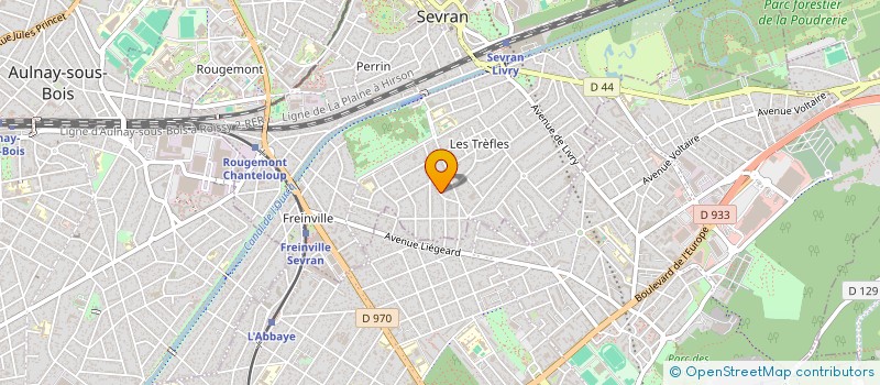 localisation de l'entreprise ALS RENOV à SEVRAN