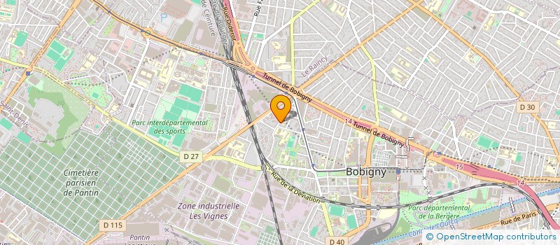 localisation de l'entreprise ALS RENOV  BOBIGNY