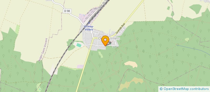 localisation de l'entreprise ALS RENT  ORMOY-VILLERS