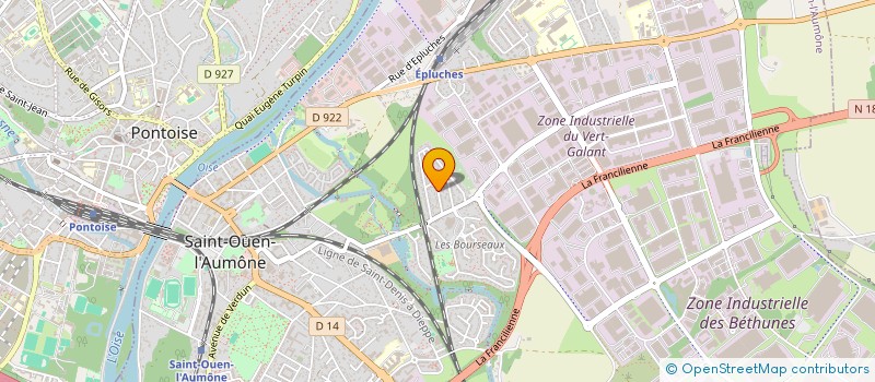 localisation de l'entreprise ALS SYSTEM à SAINT-OUEN-L'AUMONE