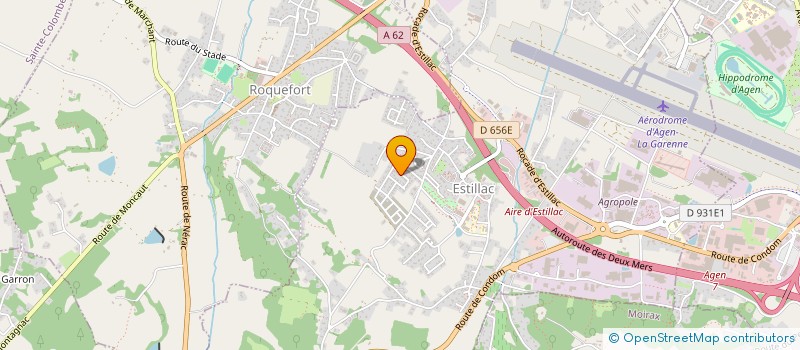 localisation de l'entreprise ALS3M  ESTILLAC