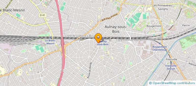 localisation de l'entreprise ALSA à AULNAY-SOUS-BOIS