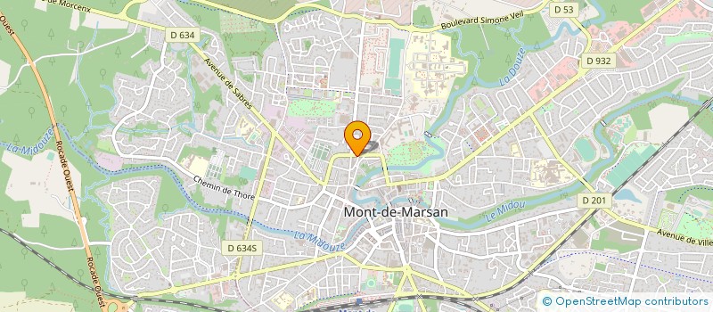 localisation de l'entreprise ALSA ASSO LANDA SOCIALIST AMIS à MONT-DE-MARSAN