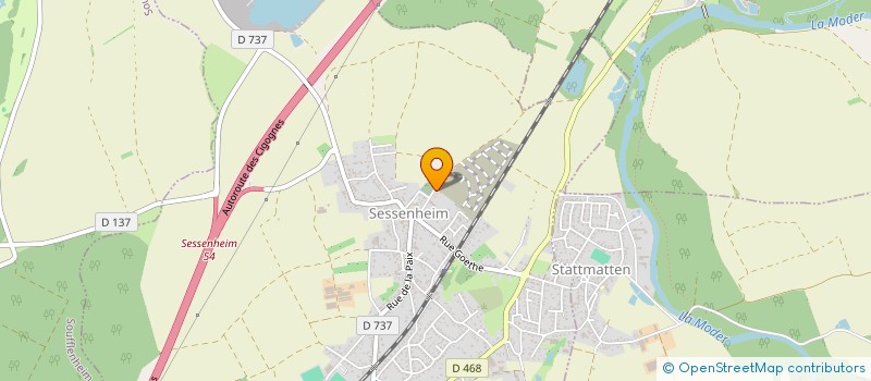 localisation de l'entreprise ALSA BLOC à SESSENHEIM