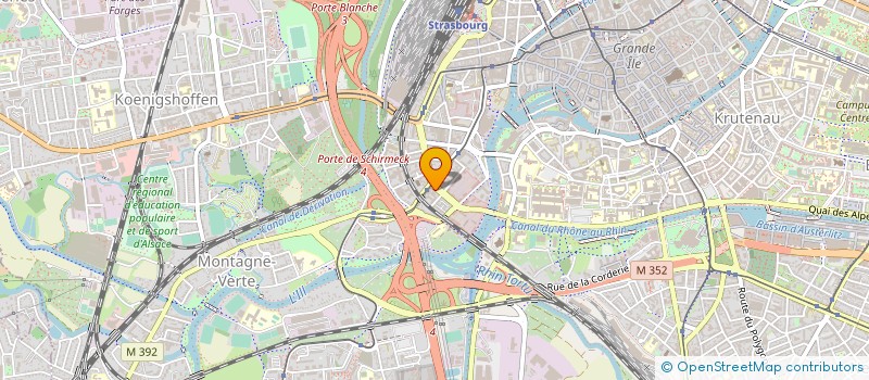 localisation de l'entreprise ALSA CLES FLECK-BEYER à STRASBOURG