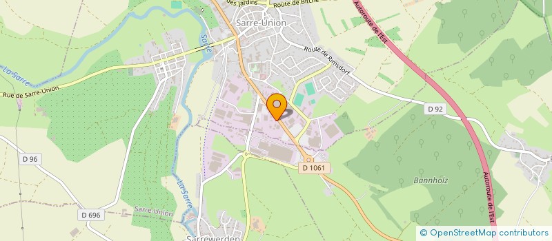 localisation de l'entreprise ALSA CONCEPT  KESKASTEL