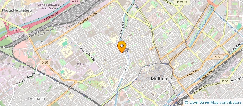 localisation de l'entreprise ALSA IMPORT EXPORT  MULHOUSE