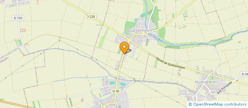 localisation de l'entreprise ALSA PANNEAUX à QUATZENHEIM