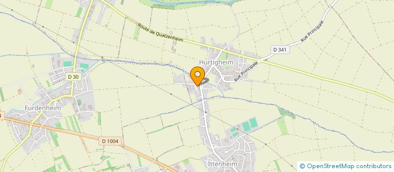 localisation de l'entreprise ALSA PARE BRISE SARL  HURTIGHEIM