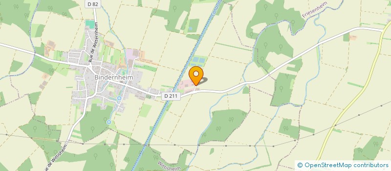 localisation de l'entreprise ALSA POSE SARL à BINDERNHEIM
