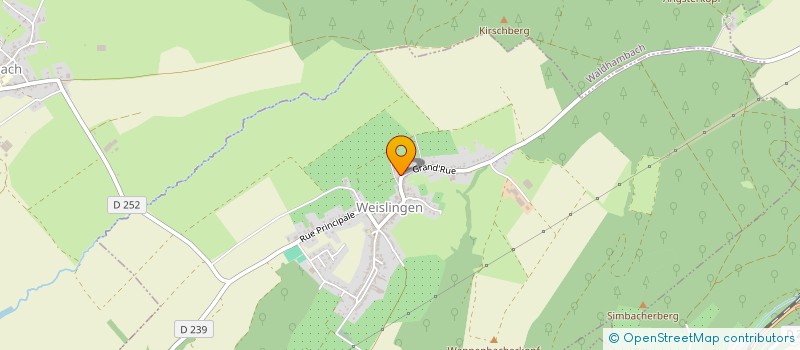 localisation de l'entreprise ALSA PRO LOC  WEISLINGEN