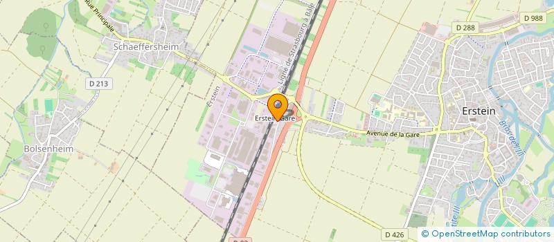 localisation de l'entreprise ALSA SECURITE  ERSTEIN