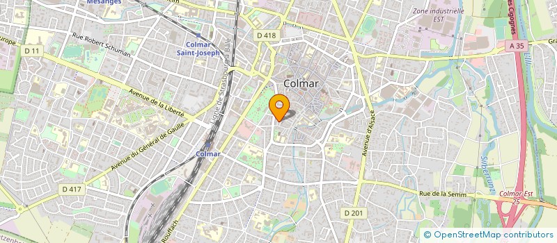 localisation de l'entreprise ALSABEBE à COLMAR