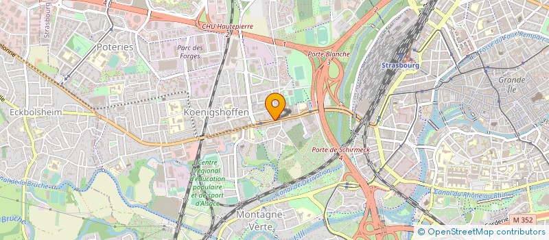 localisation de l'entreprise ALSABOSSE à STRASBOURG