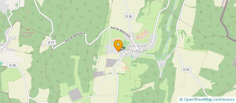 localisation de l'entreprise ALSACE  SAINT DIZIER L'EVEQUE