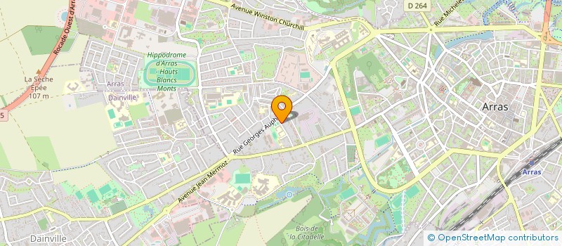 localisation de l'entreprise ALSACE à ARRAS