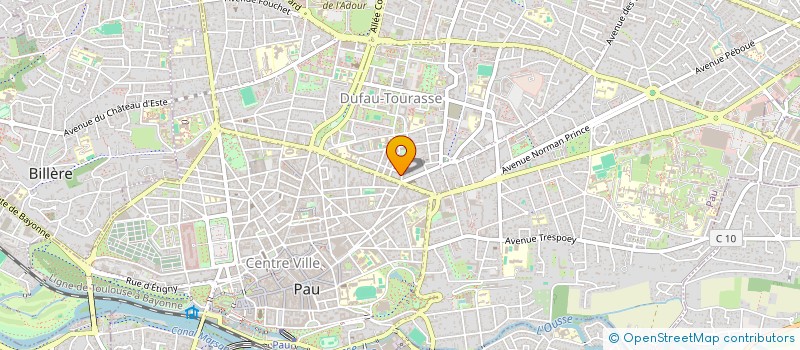 localisation de l'entreprise ALSACE (64) à PAU