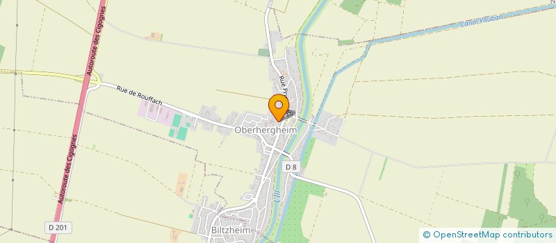 localisation de l'entreprise ALSACE ACCESSIBILITE  BILTZHEIM