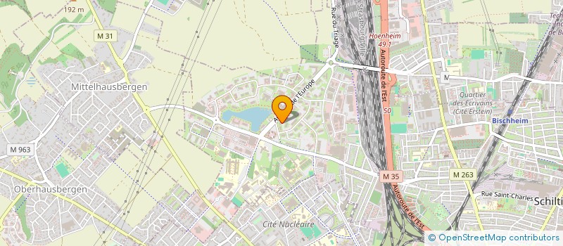 localisation de l'entreprise ALSACE ALLUMETTES  SCHILTIGHEIM