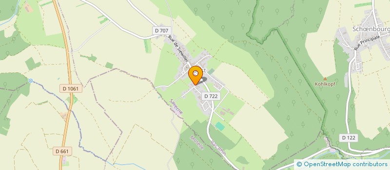 localisation de l'entreprise ALSACE APPLICATION à DRULINGEN