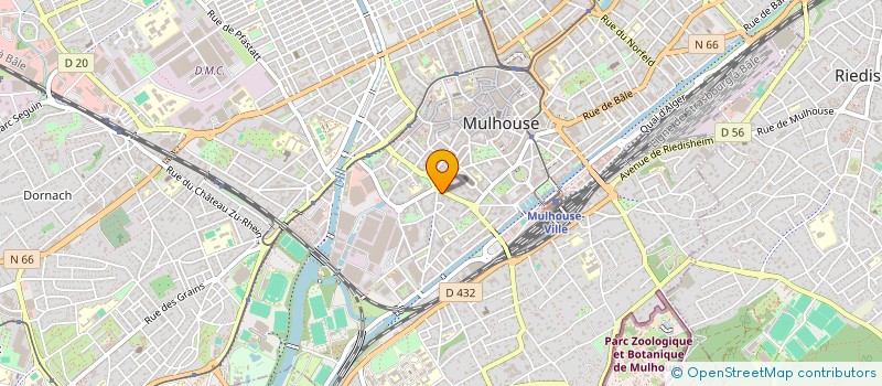 localisation de l'entreprise ALSACE ASSISTANCE DEPANNAGE - A.A.D. à MULHOUSE