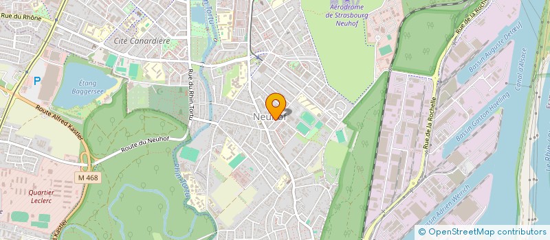 localisation de l'entreprise ALSACE BATI NOVA  STRASBOURG