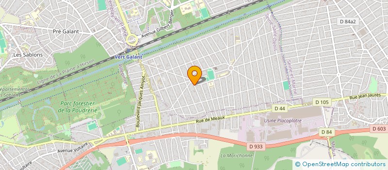 localisation de l'entreprise ALSACE BIS à TREMBLAY-EN-FRANCE