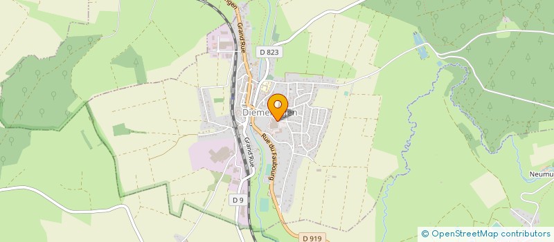 localisation de l'entreprise ALSACE BOSSUE DISTRIBUTION à DIEMERINGEN