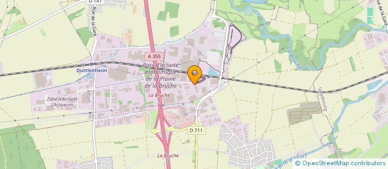 localisation de l'entreprise ALSACE DEMOLITION  DUPPIGHEIM