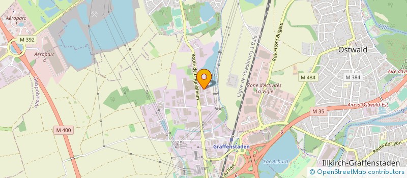 localisation de l'entreprise ALSACE ENERGIE CONFORT  GEISPOLSHEIM