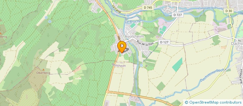 localisation de l'entreprise ALSACE EUROPE EXPANSION à AVOLSHEIM