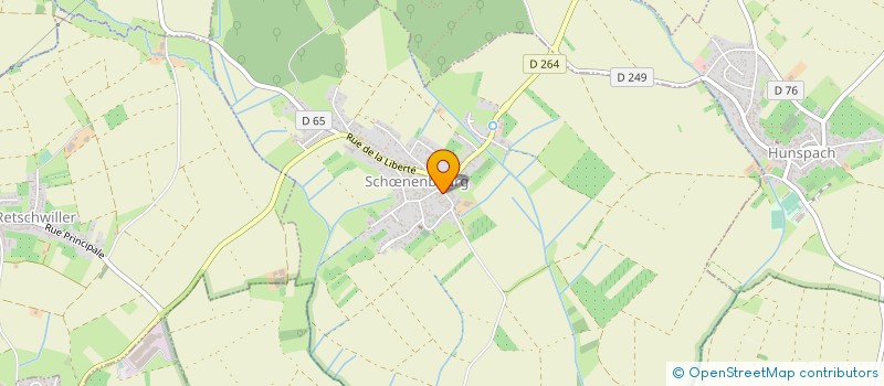 localisation de l'entreprise ALSACE EXTERIEUR  SCHNENBOURG