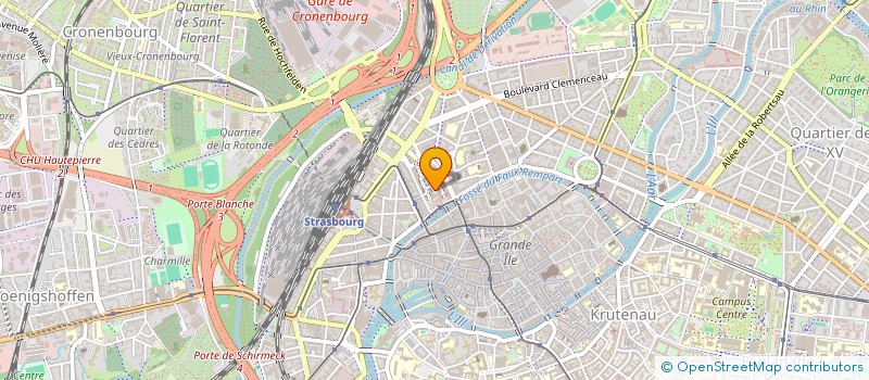 localisation de l'entreprise ALSACE FLOW à STRASBOURG