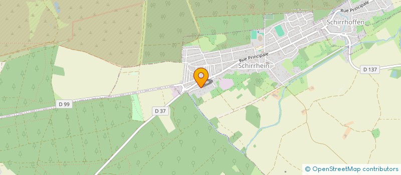 localisation de l'entreprise ALSACE GESTION IMMOBILIERE ET INVESTISSEMENTS  SCHIRRHEIN