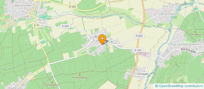 localisation de l'entreprise ALSACE GESTION MANAGEMENT CONSEIL  TRAENHEIM