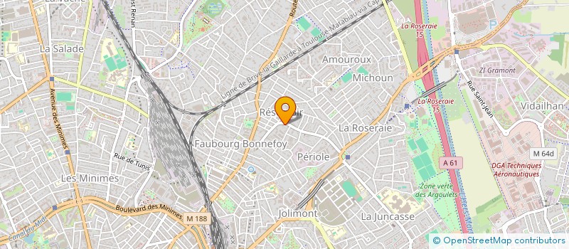 localisation de l'entreprise ALSACE LORRAINE à TOULOUSE