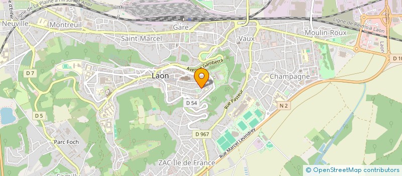 localisation de l'entreprise ALSACE LORRAINE à LAON