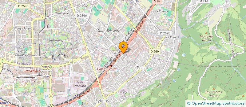 localisation de l'entreprise ALSACE LORRAINE  EYBENS