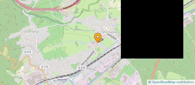 localisation de l'entreprise ALSACE MAINTENANCE SERVICES SARL à SAVERNE