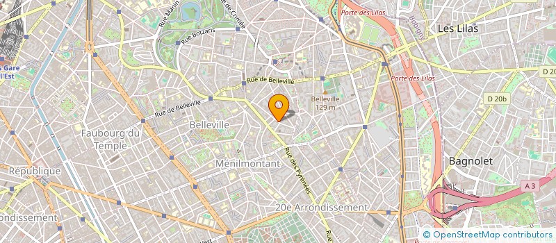 localisation de l'entreprise ALSACE MONTAGE INCENDIE à PARIS