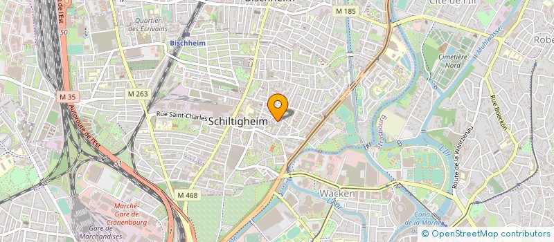 localisation de l'entreprise ALSACE OPERATION SERVICES  SCHILTIGHEIM