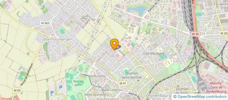 localisation de l'entreprise ALSACE RACING TONDEUSES 67  OBERHAUSBERGEN