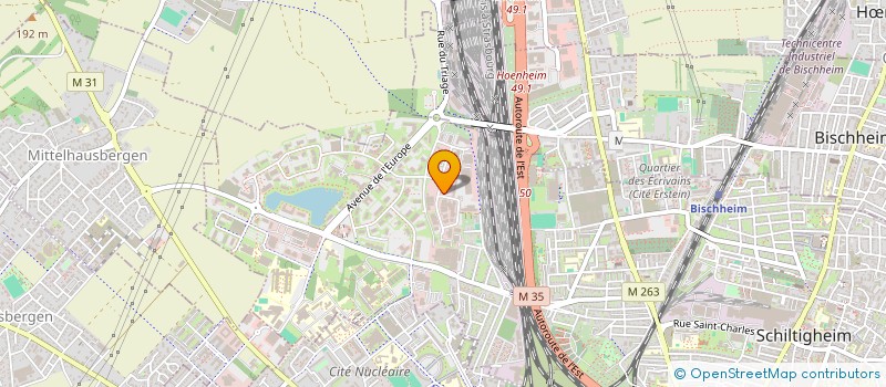 localisation de l'entreprise ALSACE RENOVATION  SCHILTIGHEIM