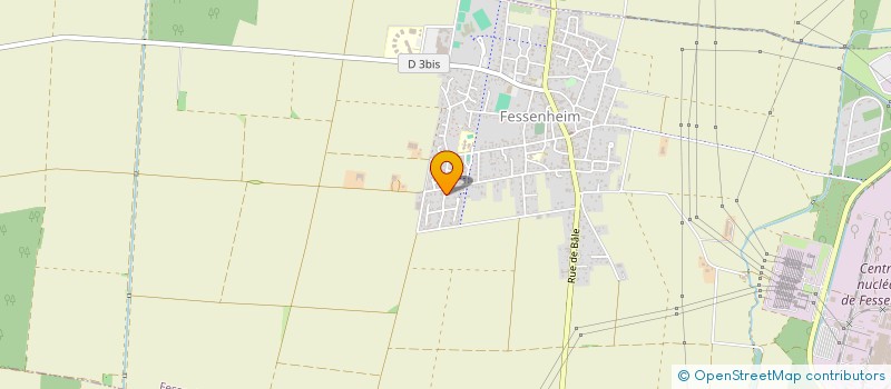 localisation de l'entreprise ALSACE SAFARI  FESSENHEIM