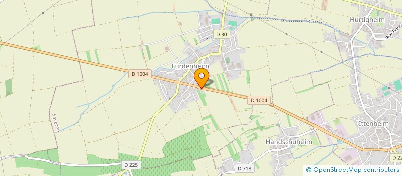 localisation de l'entreprise ALSACE TOITURES à FESSENHEIM-LE-BAS