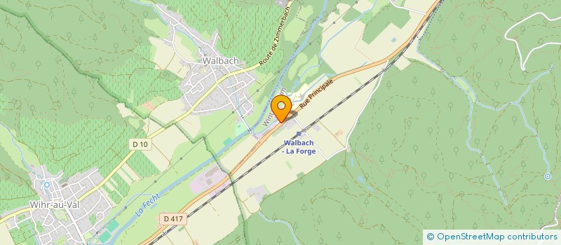 localisation de l'entreprise ALSACE TOP AUTO  WINTZENHEIM