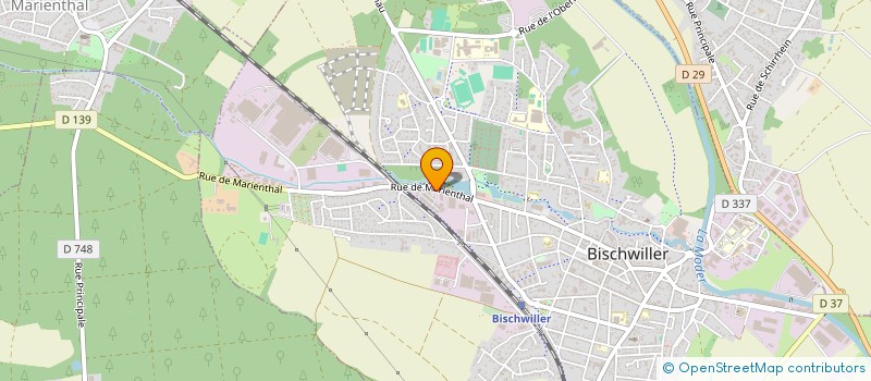 localisation de l'entreprise ALSACE VP à BISCHWILLER