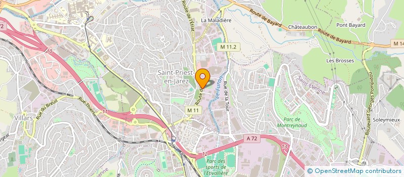 localisation de l'entreprise ALSACHA  SAINT-PRIEST-EN-JAREZ